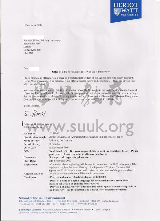 英国赫瑞瓦特大学建筑项目管理硕士