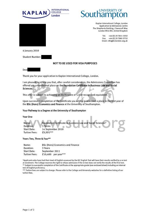英国南安普敦大学商法和社会科学类本科预科