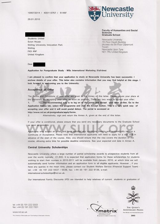 英国纽卡斯尔大学国际市场营销硕士