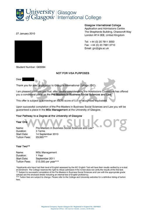 英国格拉斯哥大学商业社会科学和法律硕士预科