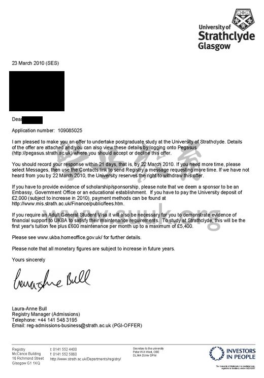 英国斯特拉思克莱德大学国际管理硕士