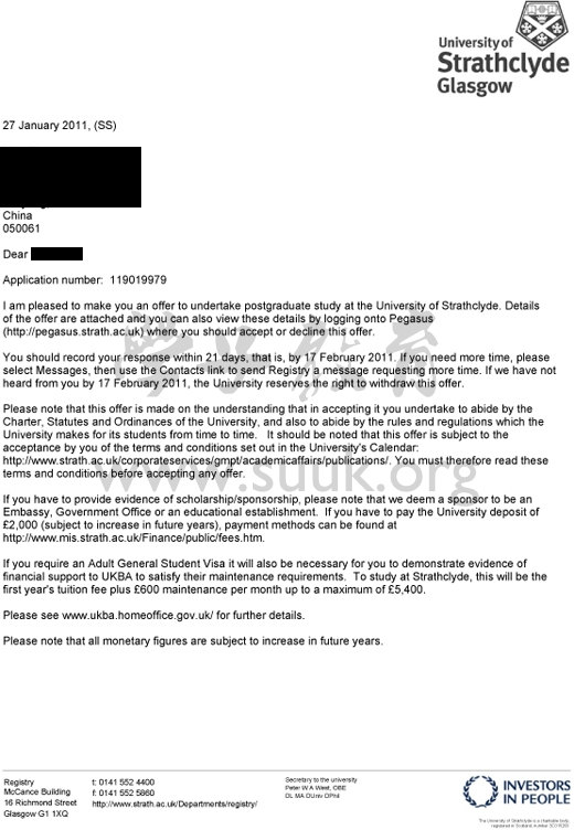 英国斯特拉斯克莱德大学营销学硕士