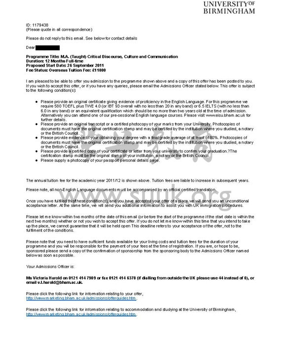 英国伯明翰大学评析，文化和传播学硕士