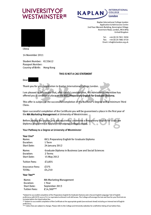 英国威斯敏斯特大学语言+硕士预科