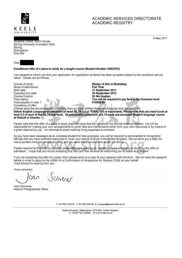 英国基尔大学市场营销学硕士