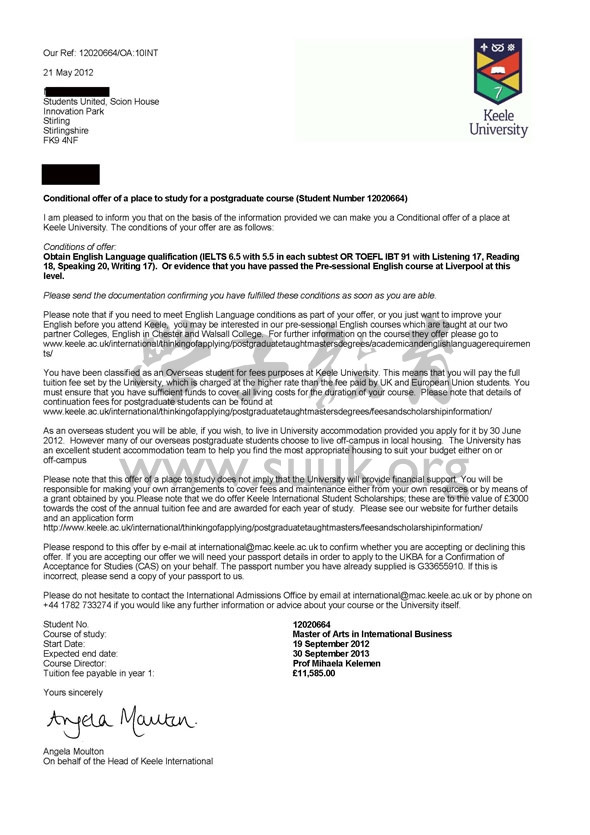 英国基尔大学国际商务硕士