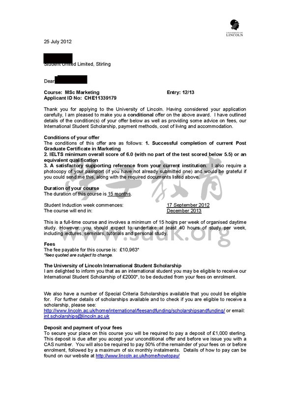 英国林肯大学市场学硕士