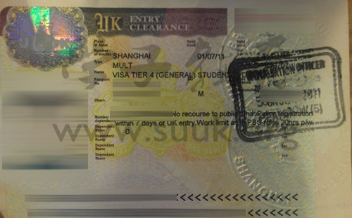 英国学生签证(Tier 4)申请成功案例