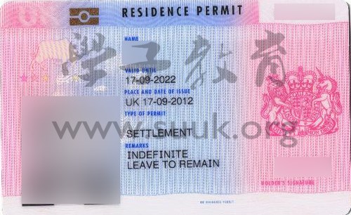 英国定居签证申请成功案例