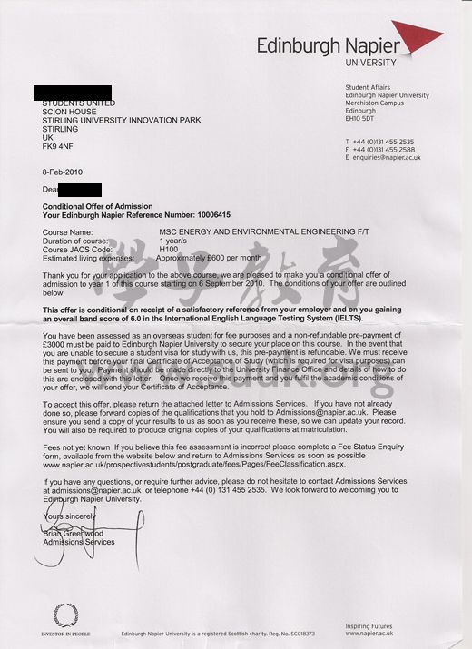英国爱丁堡龙比亚大学能源与环境工程硕士
