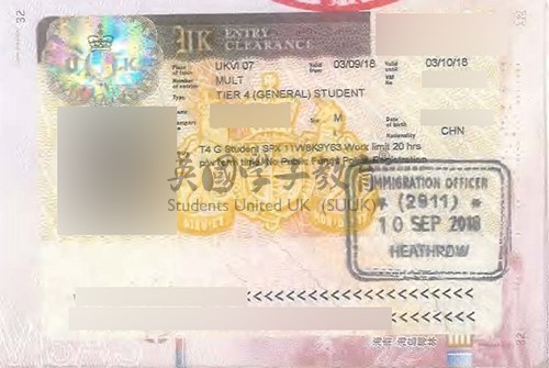 英国学生签证（Tier 4）申请成功案例